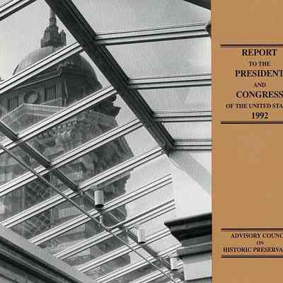 Report to the President and Congress of the United States: 1992