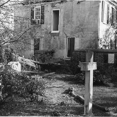 Church Graveyard After Hurricane Hugo