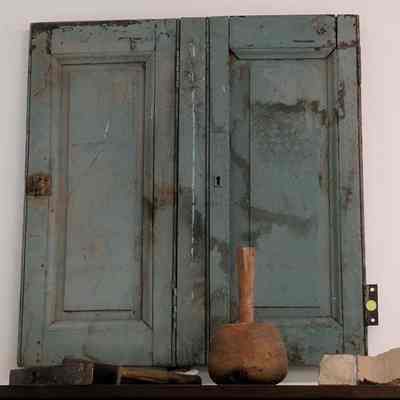 Interior Hinged Shutter
