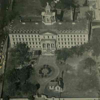 Aerial View of the Charleston Orphan House and Grounds