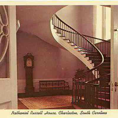Nathaniel Russell House, Charleston, South Carolina [Stairs]