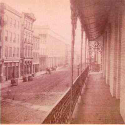 View of Meeting Street from the Pavilion Hotel