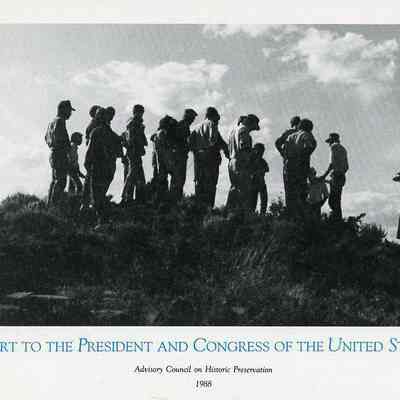 Report to the President and Congress of the United States: 1988