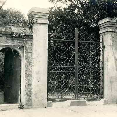 Gate, 61 Meeting Street (Dependency of the Branford-Horry House)