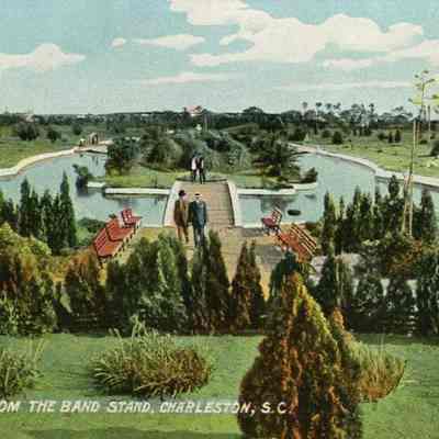 The Lake from the Band Stand, Charleston, S.C.