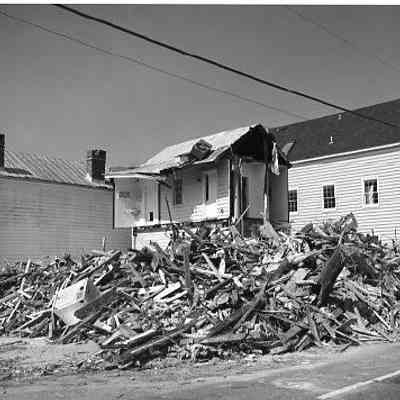 East Side Homes After Hurricane Hugo