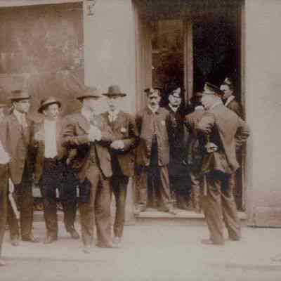 Men Being Deputized After Hyde vs. Grace Runoff Election Riots