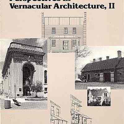 Perspectives in Vernacular Architecture, II