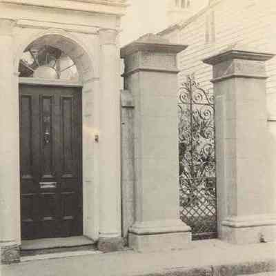 Doorway and Gate, 38 Church Street (Dr. Vincent LeSeigneur House)