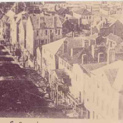 Aerial View Looking Northwest on Broad Street