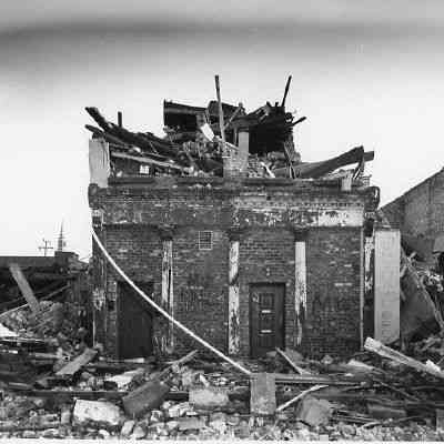 35 Hayne Street After Hurricane Hugo