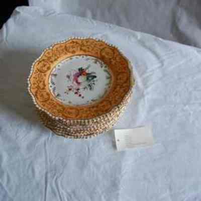 Plate, Dessert