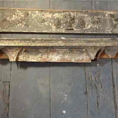Wood Mantel