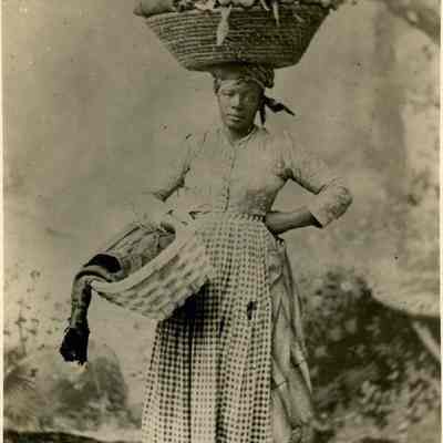Vegetable Vendors, Wood Sawyer, Shoeshine Boy, Brush Venter, and Farmer