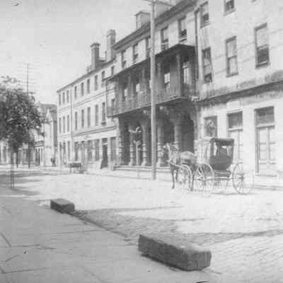 View South on Church Street from the Planters' Inn [135 Church Street]