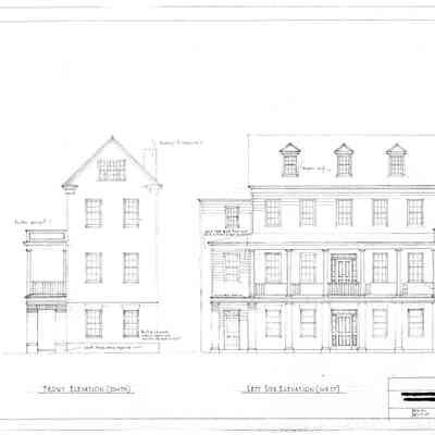 Exterior Restoration of 36 Mary Street for Historic Charleston Foundation