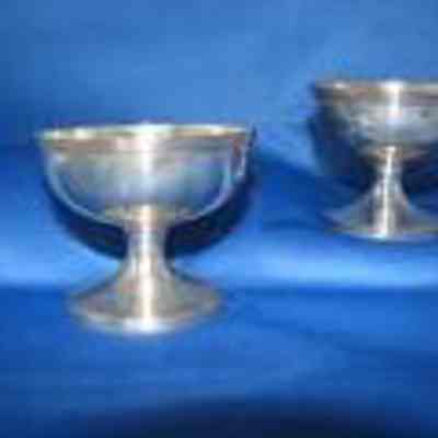 Pair of Silver Salts By Peter and Ann Bateman, London 1797