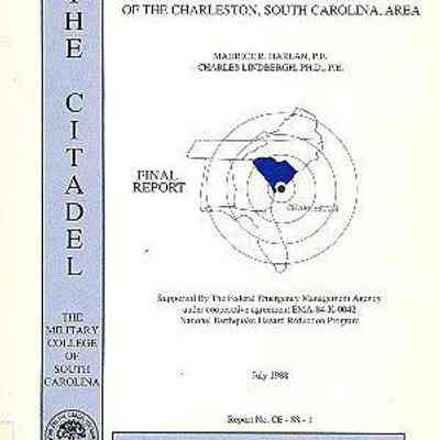An Earthquake Vulnerability Analysis of the Charleston, South Carolina, Area: Final Report