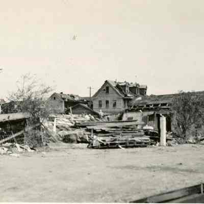 Fiddlers Green Dwellings After the 1938 Tornado