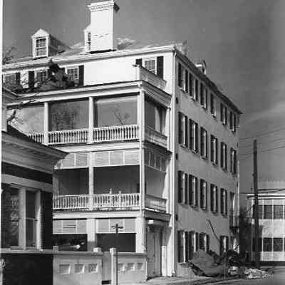 2-4 Vanderhorst Street After Hurricane Hugo