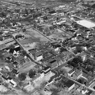 Aerial Views/Photographs: Ansonborough/Gaillard Auditorium Site/Calhoun Street