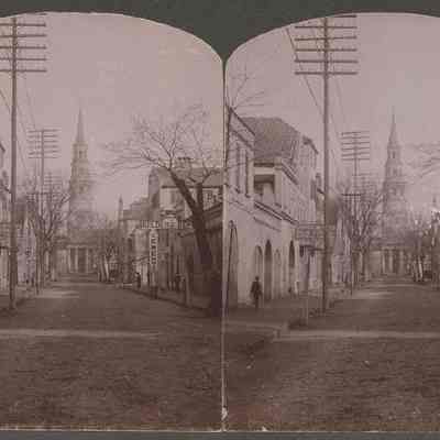 View North on Church Street from 117 / 118 Church