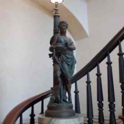 Figural Torchiere