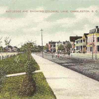 Rutledge Avenue Showing Colonial Lake