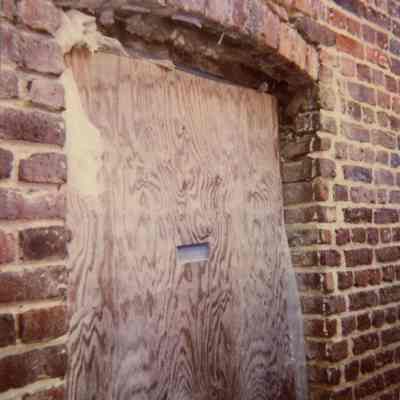 Brickwork and Interior Rooms, Dependency, William Hendricks House (83½ Church Street)