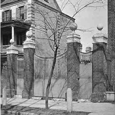 Gates of the Blacklock House [18 Bull Street]
