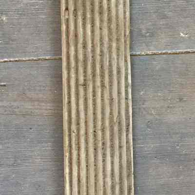 Fluted Wood Pilaster (Section)