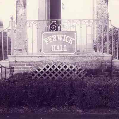 Fenwick Hall: Photographs of the Exterior