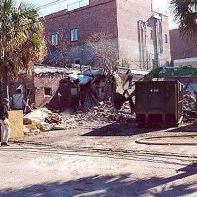 Arcade Theater Demolition