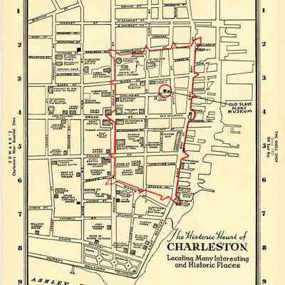 The Historic Heart of Charleston: Locating Many Interesting and Historic Places