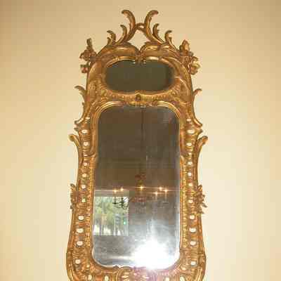 Chippendale Style Looking Glass