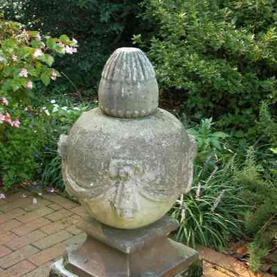 Pair of Portland Stone Urns From Exchange Building