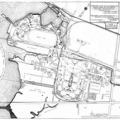 General Plot Plan of Grounds [South Carolina Interstate and West Indian Exposition]