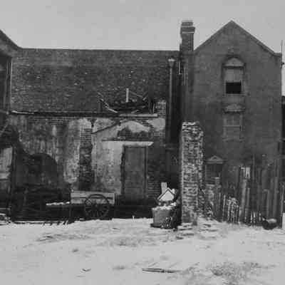 Rear View of Unidentified House