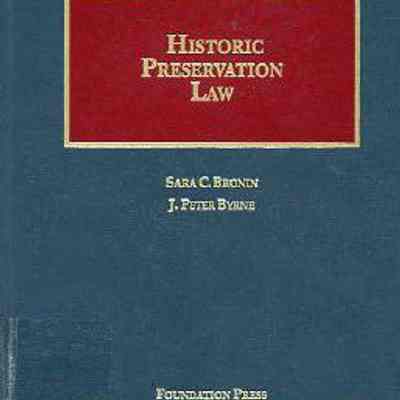 Historic Preservation Law