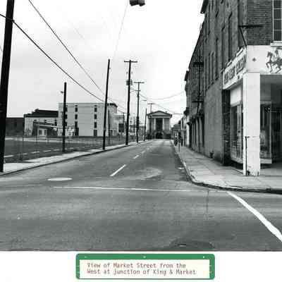Looking East on Market Street to Meeting Street from King Street