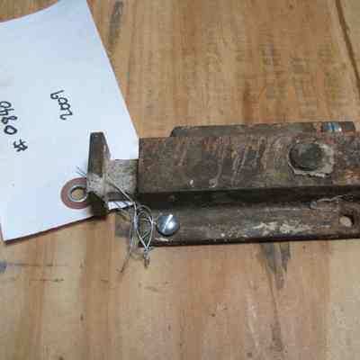 Brass and Cast Iron Foot Bolt