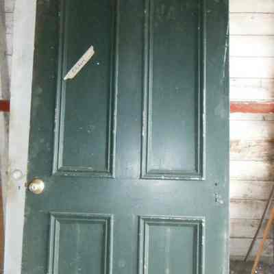 Greek Revival Four-Panel Door