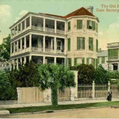The Old Holmes House, East Battery, Charleston, S.C. [19 East Battery]