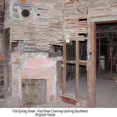 Original Interior of 126 Spring Street