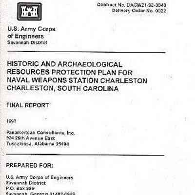 Historical and Archaeological Resources Protection Plan for Charleston Naval Weapons Station, Charleston, South Carolina (Update): Final Draft Report