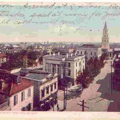 View of Charleston, S.C. from Hotel St. John