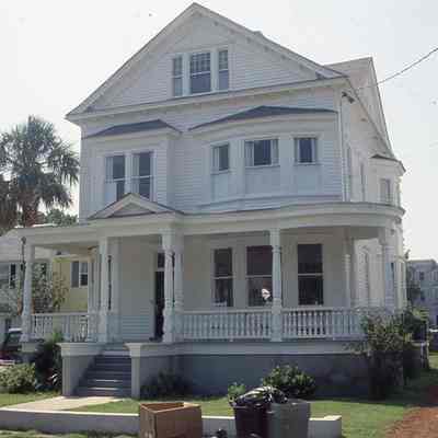Bennett Street Houses After Hurricane Hugo