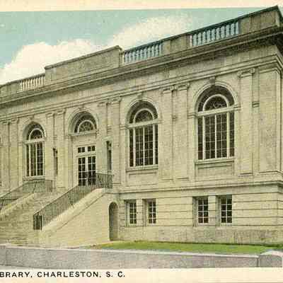 "Public Library, Charleston, S.C."