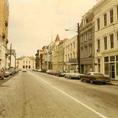 Looking East on Broad Street from 28 and 31 Broad Street