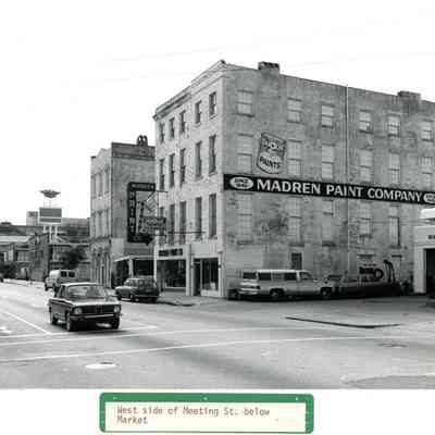 West Side of Meeting Street Below Market Street (177 Meeting Street, Madren Paint Company)